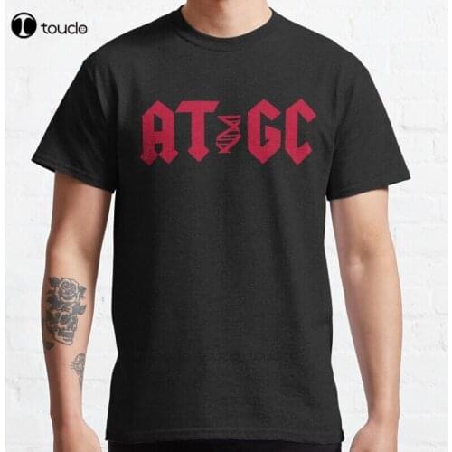 New Dna At Gc Molecular Biology Classic T-Shirt Cotton Men Tee Shirt