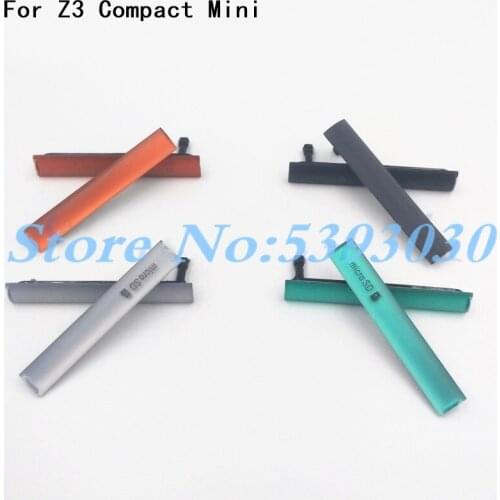 New Original SIM Card Micro SD USB Charging Slot Port Dust Plug Block Cover For Sony Xperia Z3 Compact Z3c mini D5803 D5833