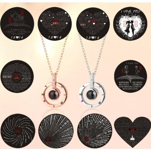 WOYUJIAN Heart Pendants
