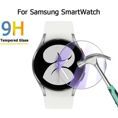 1/3/5Pack For Samsung Galaxy Watch 4 Classic 40/42/44/46mm Screen Protector Tempered Glass [2.5D 9H Hardness] Case Protection#p3