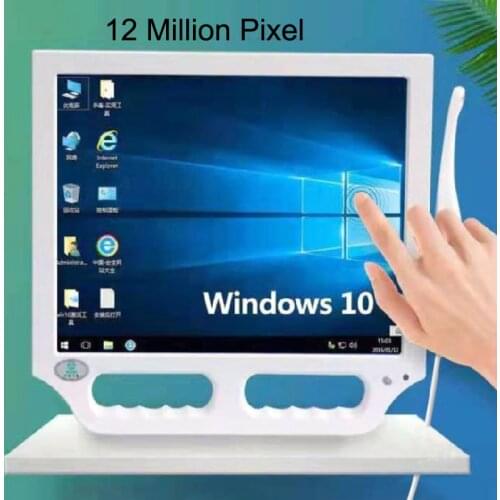 CE Approved 17 Inch Wireless Wifi Touch Screen Dental Intraoral Camera with Computer for Implant Use 12 Million Pixel