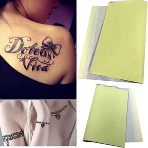 20 Pcs A4 Tattoo Stencil Transfer Paper Thermal Copier Paper Tattoo Accessories Supplies
