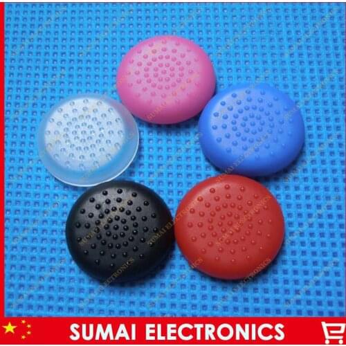 250pcs/lot Multicolor TTPU Analog Silicone Thumb Stick Grip Cap Cover for PS4/XBOX ONE/XBOX360/PS3 Controller