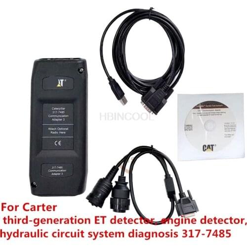 For Carter third-generation ET detector, engine detector, hydraulic circuit system diagnosis 317-7485, high-quality accessories
