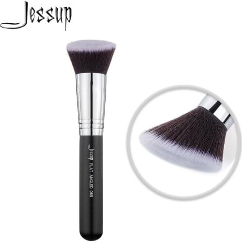 Jessup Blush Makeup Brush Beauty Cosmetic tool Flat Angled Blending Liquid Synthetic hair 089