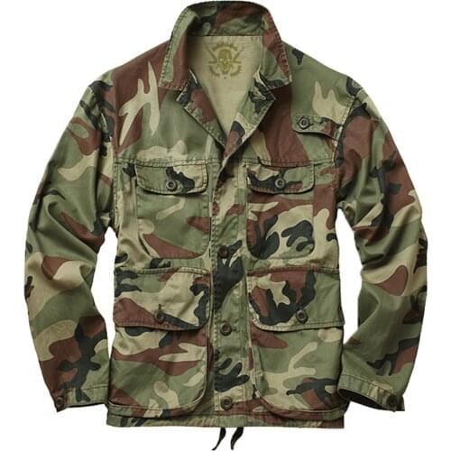 Camouflage Mens Jacket and Coat Outdoor Casual Coats For Man Military Jacket and Coat Fashion Overcoats European Streetwear 2021