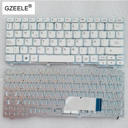 New SP keyboard For Lenovo ideapad 100S 100S-11IBY laptop keyboard white100S-11