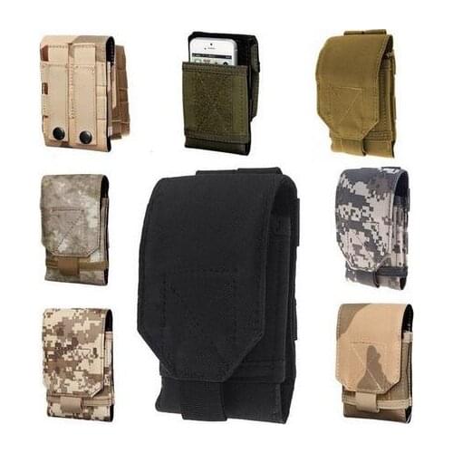 Outdoor Phone Case For BQ BQ-5503 Nice 2 Universal Military Tactical Holster Belt Bag Waist For Vertex impress Fortune Vivo V7