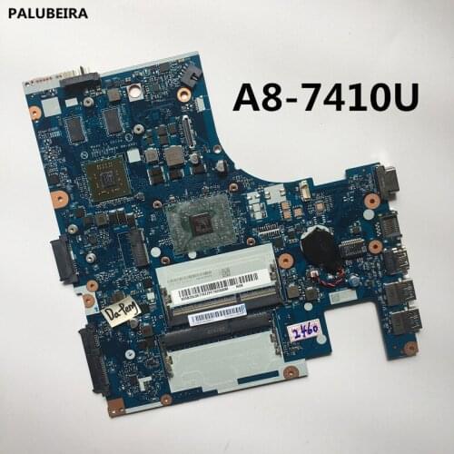 PALUBEIRA NM-A401 For Lenovo G41-35 Motherboard A8-7410 CPU BMWQ3/BMWQ4 Laptop Mainboard Tested Work perfect