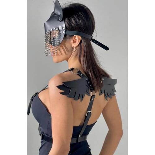 Sexy Underwear Womens harness Bra Stocking Belt Punk Bdsm Leather Garter Body Bdsm Suspenders Bondage Lingerie Seks Toy