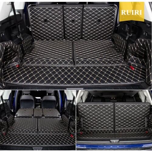 High quality! Special car trunk mats for Mercedes Benz GLB 180 200 220d 250 2020 7 seats durable boot carpets cargo liner mats