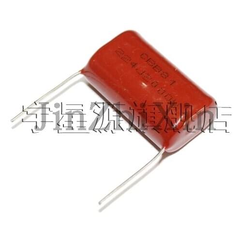 High voltage film capacitor CBB81 2000V224J 2KV 220NF 0.22uf foot distance P30MM (2pieces)
