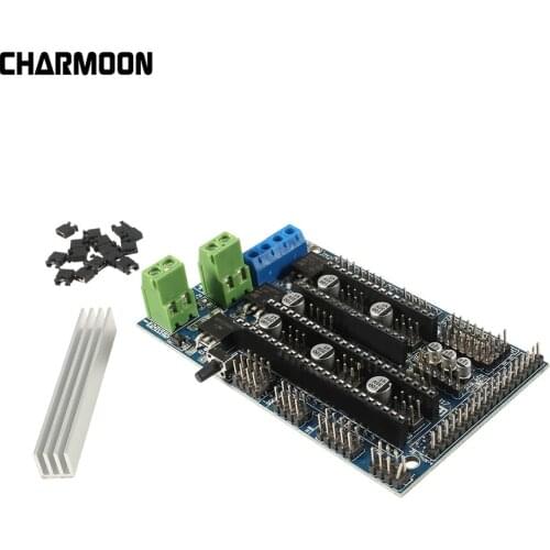 Ramps 1.6 Expansion 3D Printer Parts Control Panel with Heatsink Upgraded for arduino