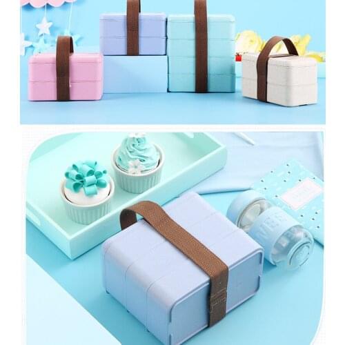 1PC Lunch Box Food Storage Container Microwave Oven Bento Boxes Dinnerware Lunchbox BPA Free PK 012