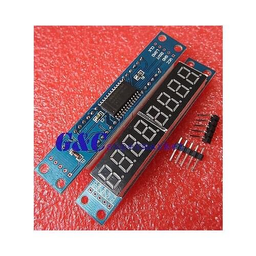 1PCS MAX7219 EWG 8-Digit Digital Tube Display Control Module Red diy electronics