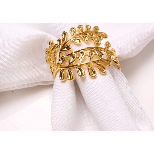 12pcs New woven ring napkin buckle napkin ring paper towel ring