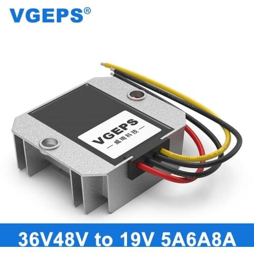 36V48V to 19V DC power converter 30~60V to 19V car laptop power supply module