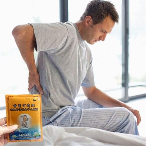 Promotion 8Pcs Chinese Medical Saussurea Far infrared Heating Pain Relief Patch Black Plaster for Bruises Sprain Neck Joint Pain