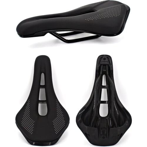 PU Breathable Bike Saddle MTB Road Bike Saddle PU Soft Bike Saddle Accessories Bicycle Parst
