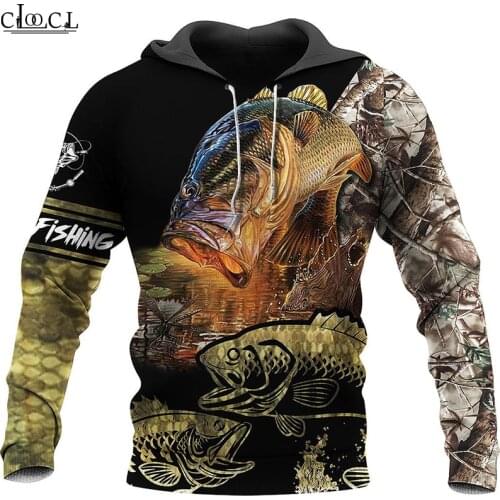 HX Newest Popular Fishing Art 3D Print Men Hoodie Harajuku Fashion Sweatshirt Unisex Fsahion Zipper Pullover Drop Shipping
