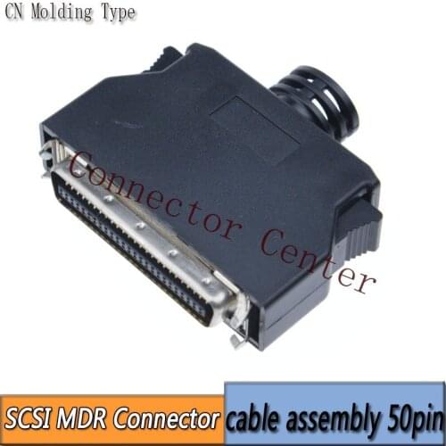 MDR Cable Connector male 50-Pin SCSI CN Connector For MR-J3CN1