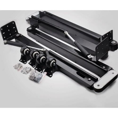 Multifunctional Hidden Telescopic Bar Table Under The Table Invisible Table Folding Table Home Improvement Materials Accessories