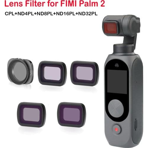 FIMI PALM 2 Lens Filter CPL NDPL Filters Set Kit Gimbal Camera Handheld Action Camera Lens Filter for FIMI PALM 2 Accessories