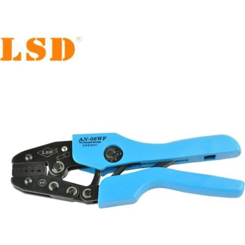 Crimp Tool AN-06WF for crimping bootlace ferrules 0.5-6mm2 ratchet crimper