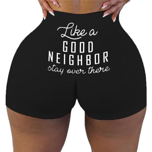 Women Shorts Summer Casual Running High Waist Short Trousers Skinny Slim Daily Shorts Elastic Waist Bottoms Sportwear
