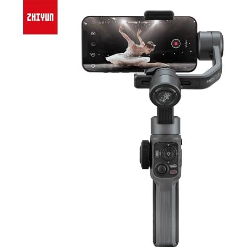 ZHIYUN Smooth 4 Stabilizer for Phone, for iPhone X Xs Max, Samsung S8 & Action Camera, 3 Axis Handheld Smartphone Gimbal