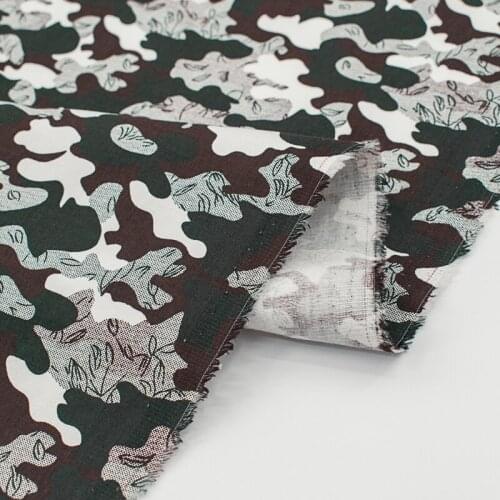 Camouflage Printed Pure Cotton Fabric For Dress Tissus Au MÈTre Telas Algodon Estampadas Ткань Для Шитья Sewing Tissu Tela Diy