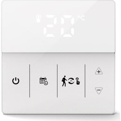 WiFi Smart Thermostat Temperature Controller for Water/Electric floor Heating Water/Gas Boiler Works with Alexa Google Home