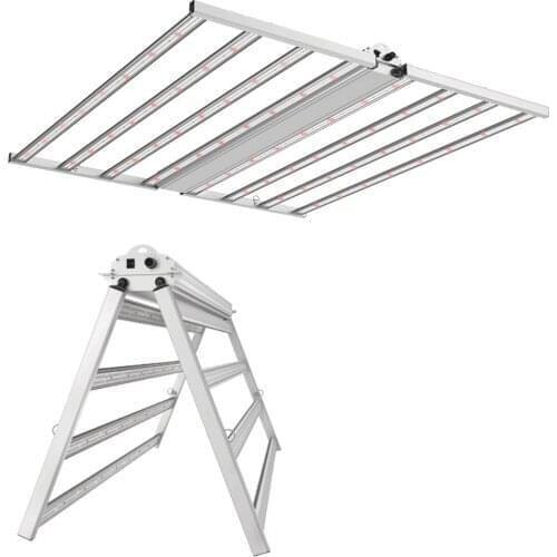 Waterproof Full Spectrum 1000W 3500K 660nm 730nm UV IR Led Grow Light 8 bars