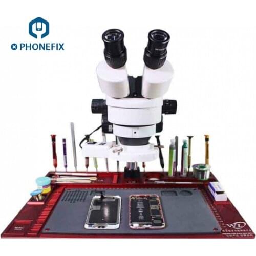 WL Aluminum Alloy Pad Integrated Electronic Maintenance Platform Table Pad for Mobile Phone Maintenance Platform Microscope Base