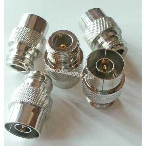 1Pcs N Male Plug To N Female Push-On Quick Snap-on Disconnect RF Adapter Connector