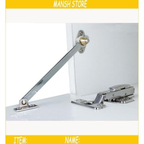 2pcs/set 18cm furniture hinge Cupboard door support rod door slide positioning rod connecting rod house hardware bracket fitting