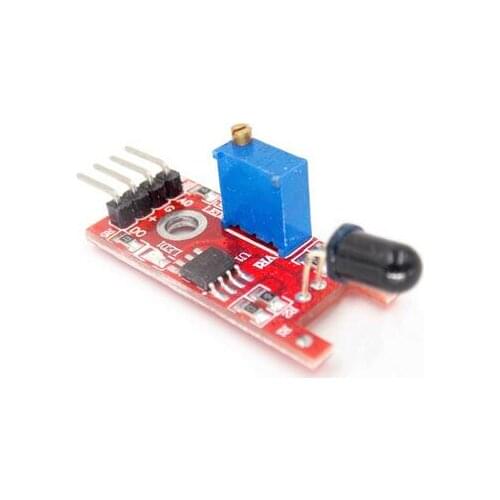 4pin KY-026 IR Flame Sensor Fire Detection Module Detects Infrared Receiver for Diy Starter Kit