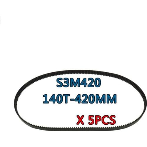 5pcs S3M420 140T Bread Maker Belt Spare Parts for kneader Gorenje 401584 BM1400E BM1200BK Kitchen Appliance Bread Machine Parts