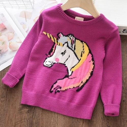 Bear Leader Kids Girl Sweaters New Winter Girls Sweater Cute Cartoon Pullover Kids Clothes Soft Embroidery Children Clothing