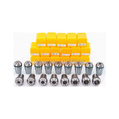 Free Shipping 10PCS for Choose ER ER32 Collet Chuck for Spindle Motor Engraving/Grinding/Milling/Boring/Drilling/Tapping
