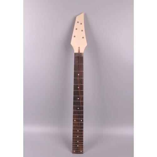 Electric guitar neck 24 fret 25.5'' maple Locking nut JKX style yinfente 010