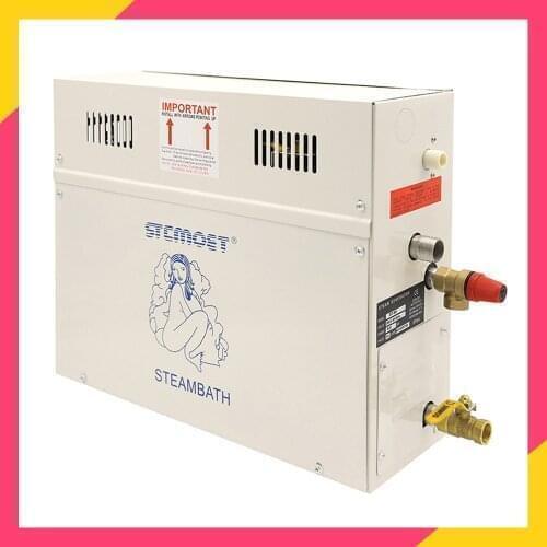 12KW Steam Generator for Shower 380V Home Steam Machine Sauna Equipment Sauna Bath SPA Steam Shower with Digital Controller