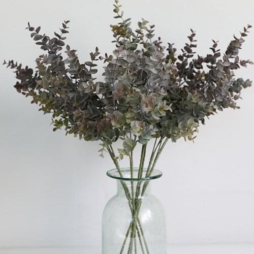 1Pc Artificial Shrubs Creative Decorative Artificial Plant Ferns Simulation Plant Plastic Flower Fern Wall Material Accessories