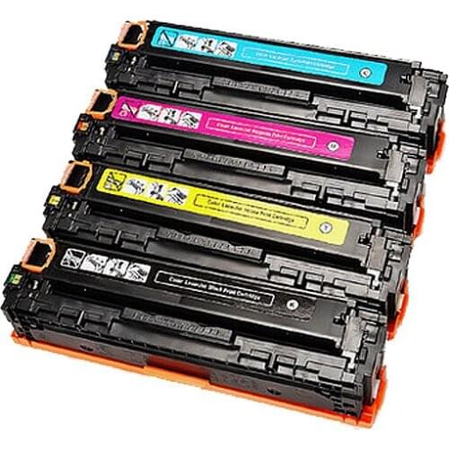 1SET 4 Compatible 304A toner cartridge for HP CC530A 530A 531A CC532A 532A CC533A CP2025dn/CP2025 CM2320fxi/CM2320n CM2320nf