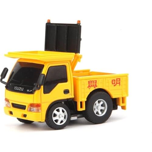 Tiny 1:64 Q Series Isuzu N 1993 Road Engineering Vehicle Simulation Model Car