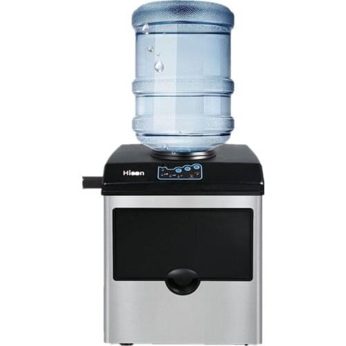 Wholesale Barrel Water Ice Making Machine 25kg/24H Electric Commercial Bullet Ice Block Maker 220V Ice Cube Making