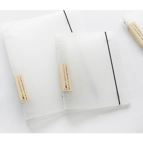 Matte Folder Binder Strap r11 Binder A6 A7 Notepad A5 Diary School Creative Cute For Student Notebook