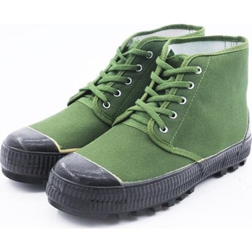 2019 Mens Large Size Fashion Casual Shoes Mens Camouflage High Wear Non-slip Work Shoes Students Military Training Shoes