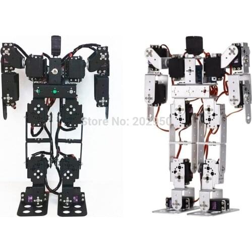1set 13 DOF Biped Robotic Educational Robot Servo Bracket Kit With Servo Horns Un-assembled For Arduino DIY