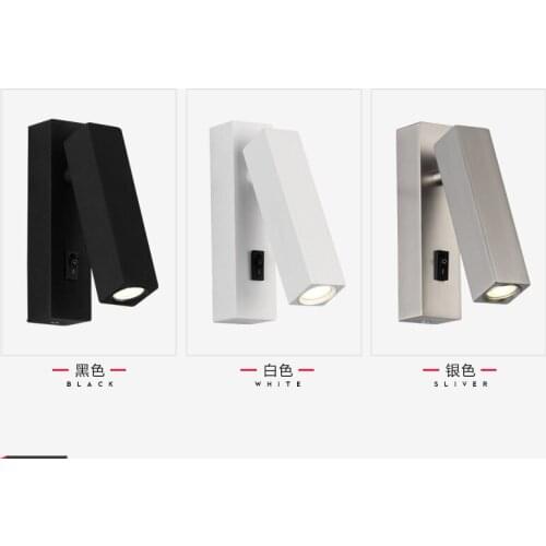 Bedroom Wall Lights With Reading Light Bedside Reading Wall Lamps